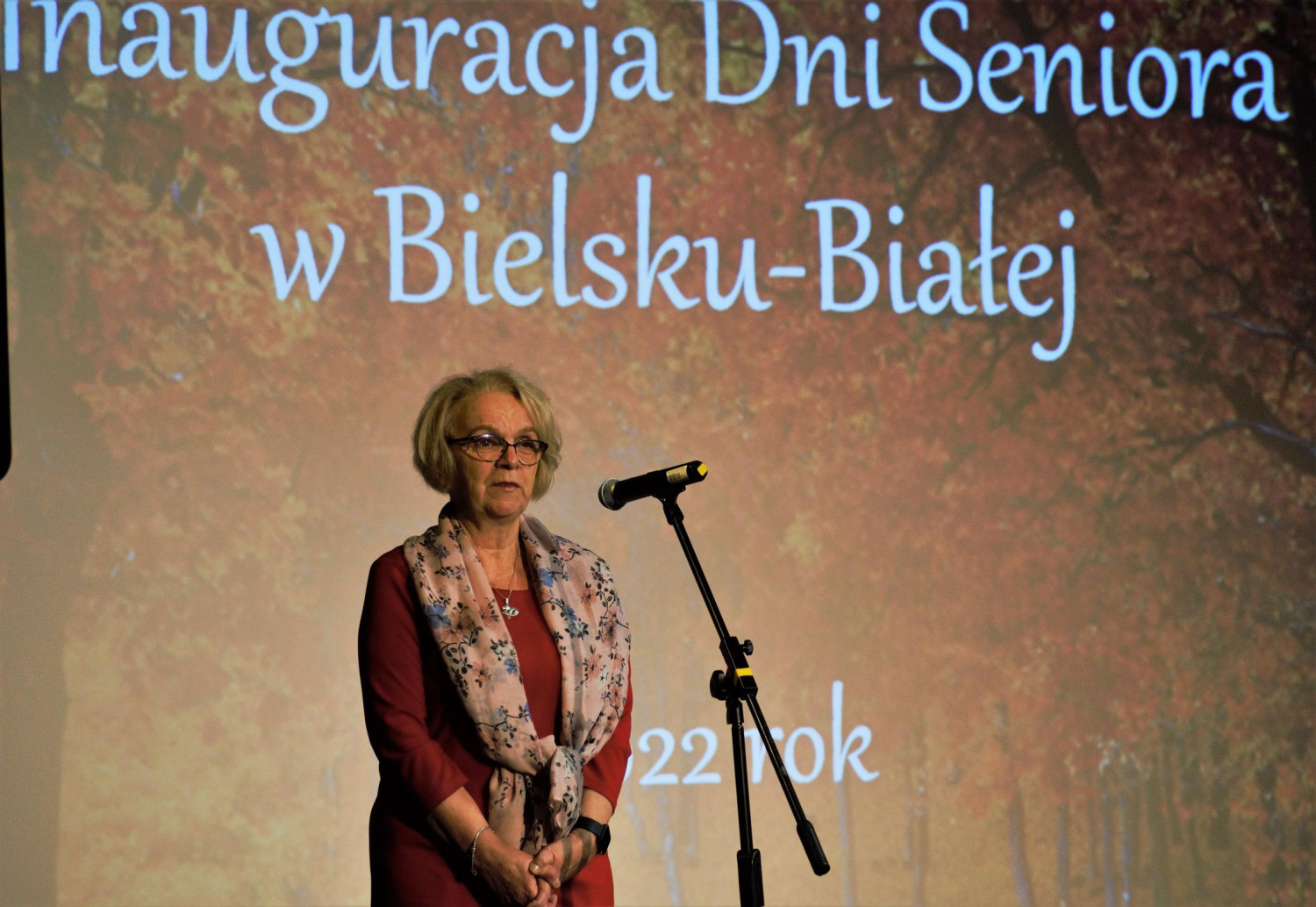 Elżbieta Rosińska - przewodnicząca Rady Seniorów 
